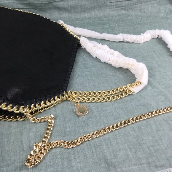 NWT Stella Mccartney Falabella Tote Bag Black - Picture 5 of 12